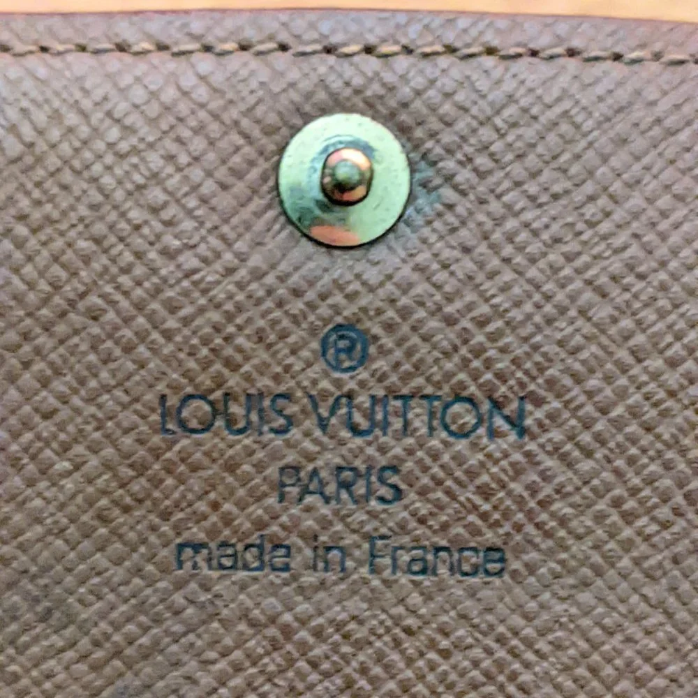 Louis Vuitton Monogram Key Holder/Wallet #1622***